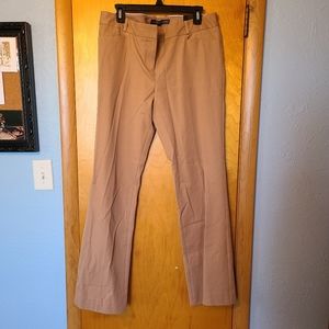 Tan Bootcut Dress Pants